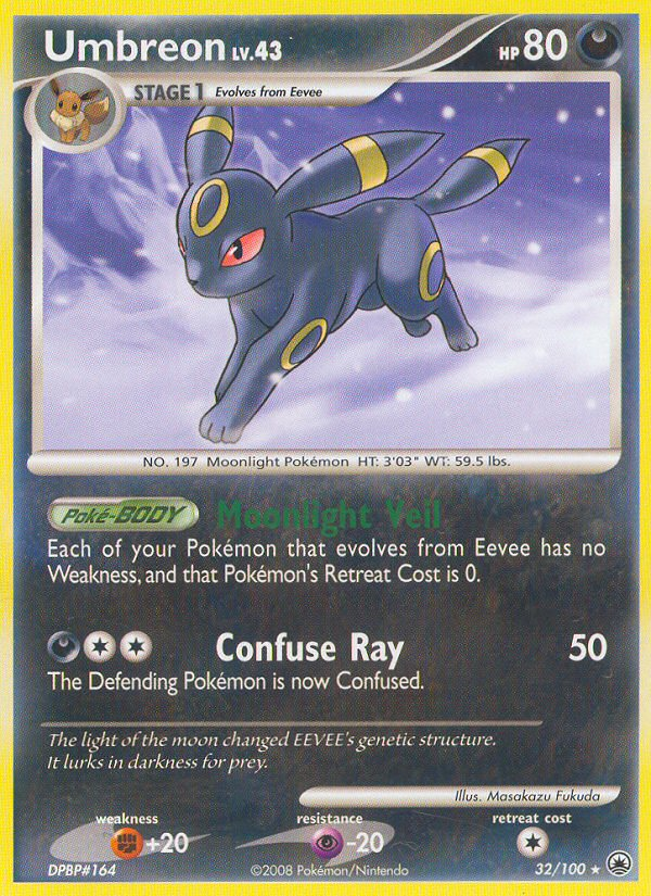 Umbreon (32/100) [Diamond & Pearl: Majestic Dawn] | Event Horizon Hobbies CA