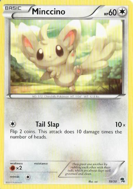 Minccino (19/30) [Black & White: Trainer Kit - Zoroark] | Event Horizon Hobbies CA