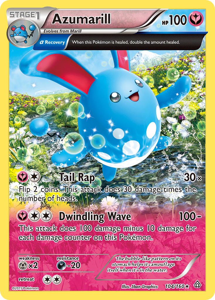 Azumarill (104/160) [XY: Primal Clash] | Event Horizon Hobbies CA