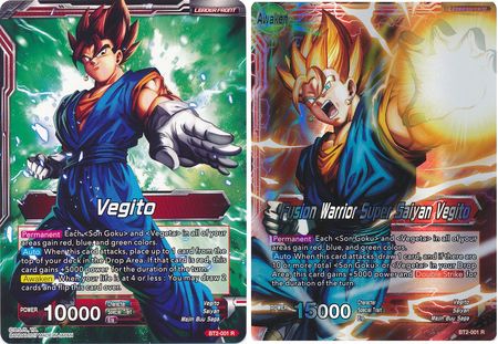 Vegito // Fusion Warrior Super Saiyan Vegito (BT2-001) [Union Force] | Event Horizon Hobbies CA