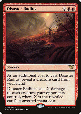 Disaster Radius [Commander 2015] | Event Horizon Hobbies CA