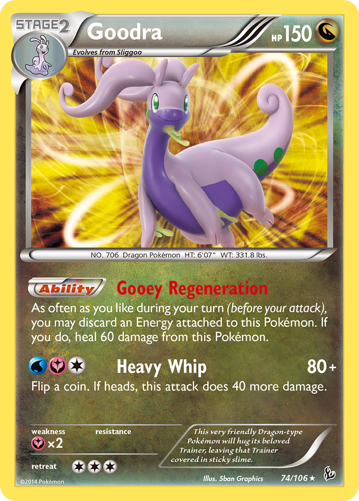 Goodra (74/106) [XY: Flashfire] | Event Horizon Hobbies CA