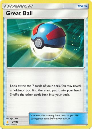 Great Ball (21/30) [Sun & Moon: Trainer Kit - Alolan Raichu] | Event Horizon Hobbies CA