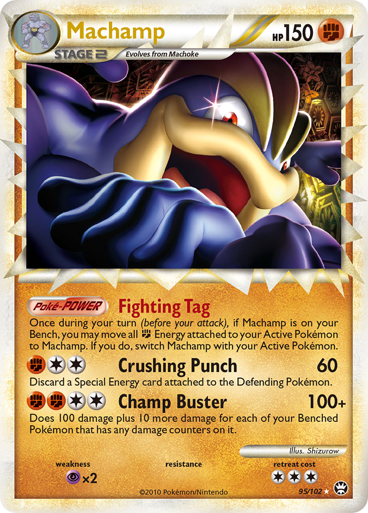 Machamp (95/102) [HeartGold & SoulSilver: Triumphant] | Event Horizon Hobbies CA