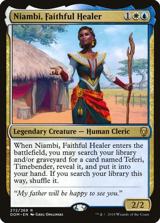 Niambi, Faithful Healer [Dominaria] | Event Horizon Hobbies CA