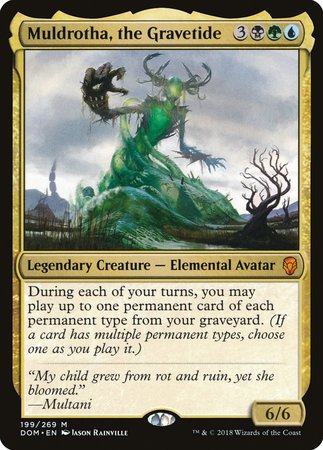 Muldrotha, the Gravetide [Dominaria] | Event Horizon Hobbies CA