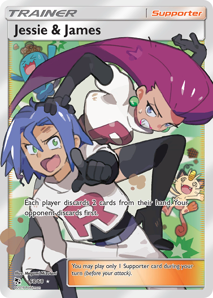 Jessie & James (68/68) [Sun & Moon: Hidden Fates] | Event Horizon Hobbies CA