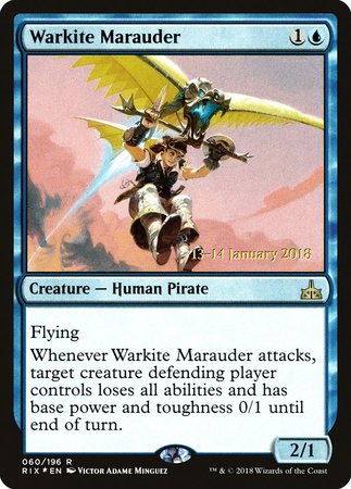 Warkite Marauder [Rivals of Ixalan Promos] | Event Horizon Hobbies CA