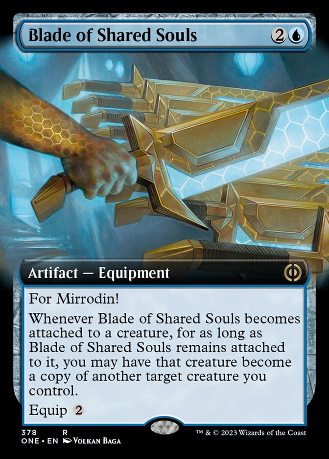 Blade of Shared Souls (Extended Art) [Phyrexia: All Will Be One] | Event Horizon Hobbies CA