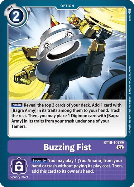 Buzzing Fist [BT10-107] [Revision Pack Cards] | Event Horizon Hobbies CA