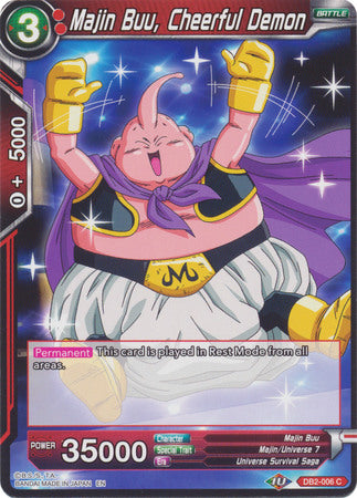 Majin Buu, Cheerful Demon (DB2-006) [Divine Multiverse] | Event Horizon Hobbies CA