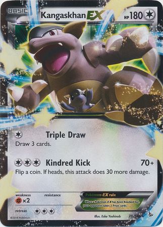 Kangaskhan EX (78/106) (Jumbo Card) [XY: Flashfire] | Event Horizon Hobbies CA