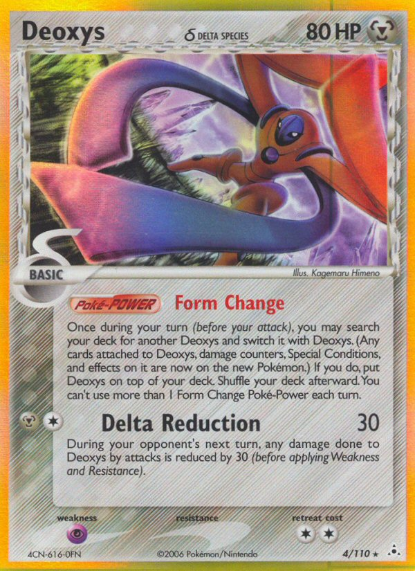 Deoxys (4/110) (Delta Species) [EX: Holon Phantoms] | Event Horizon Hobbies CA