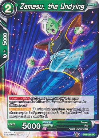 Zamasu, the Undying (DB1-058) [Dragon Brawl] | Event Horizon Hobbies CA