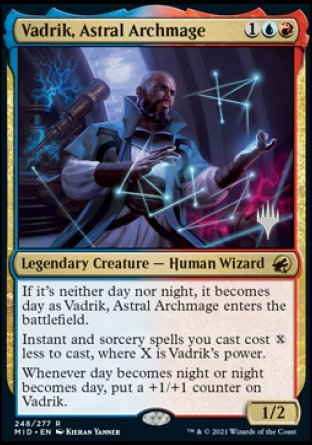 Vadrik, Astral Archmage (Promo Pack) [Innistrad: Midnight Hunt Promos] | Event Horizon Hobbies CA