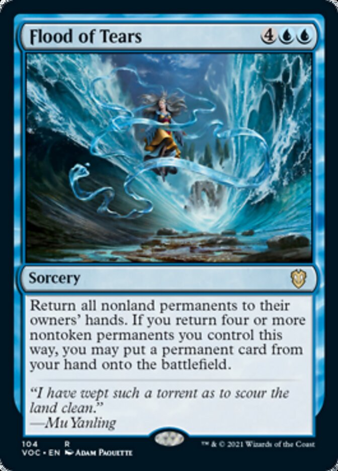 Flood of Tears [Innistrad: Crimson Vow Commander] | Event Horizon Hobbies CA