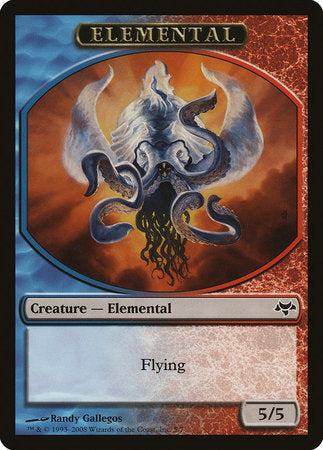 Elemental Token (Blue/Red) [Eventide Tokens] | Event Horizon Hobbies CA