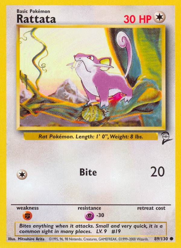 Rattata (89/130) [Base Set 2] | Event Horizon Hobbies CA