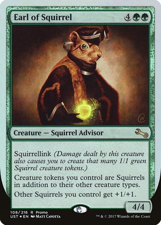 Earl of Squirrel [Unstable Promos] | Event Horizon Hobbies CA