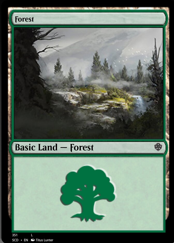 Forest (351) [Starter Commander Decks] | Event Horizon Hobbies CA