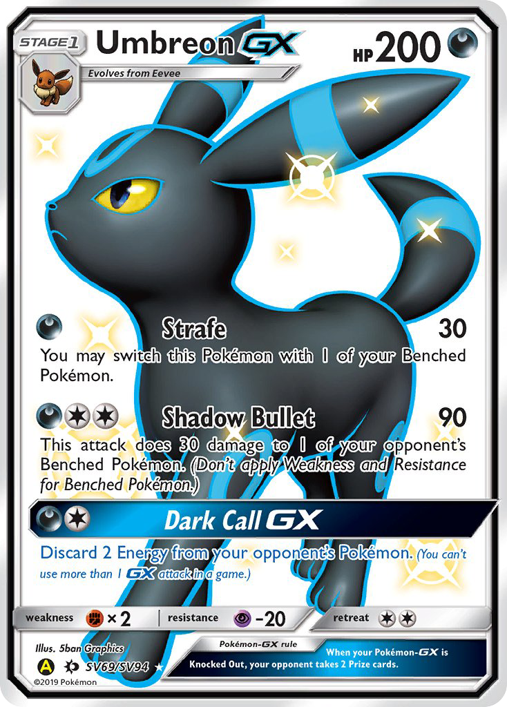 Umbreon GX (SV69/SV94) [Sun & Moon: Hidden Fates - Shiny Vault] | Event Horizon Hobbies CA