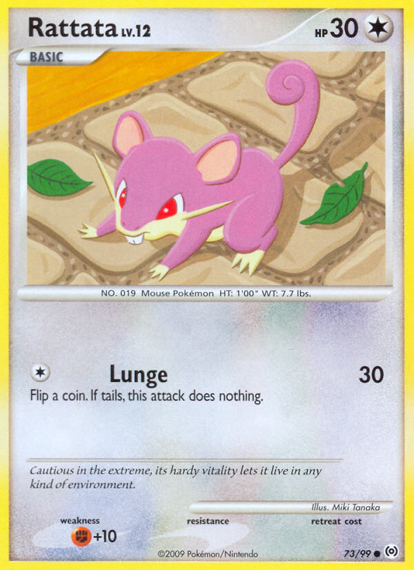 Rattata (73/99) [Platinum: Arceus] | Event Horizon Hobbies CA