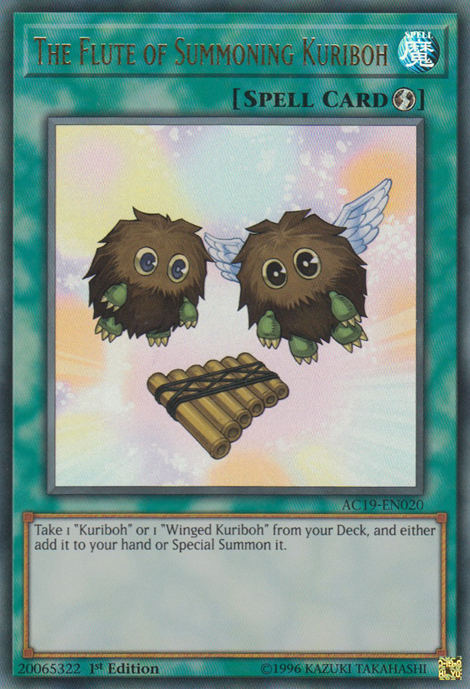 The Flute of Summoning Kuriboh [AC19-EN020] Ultra Rare | Event Horizon Hobbies CA