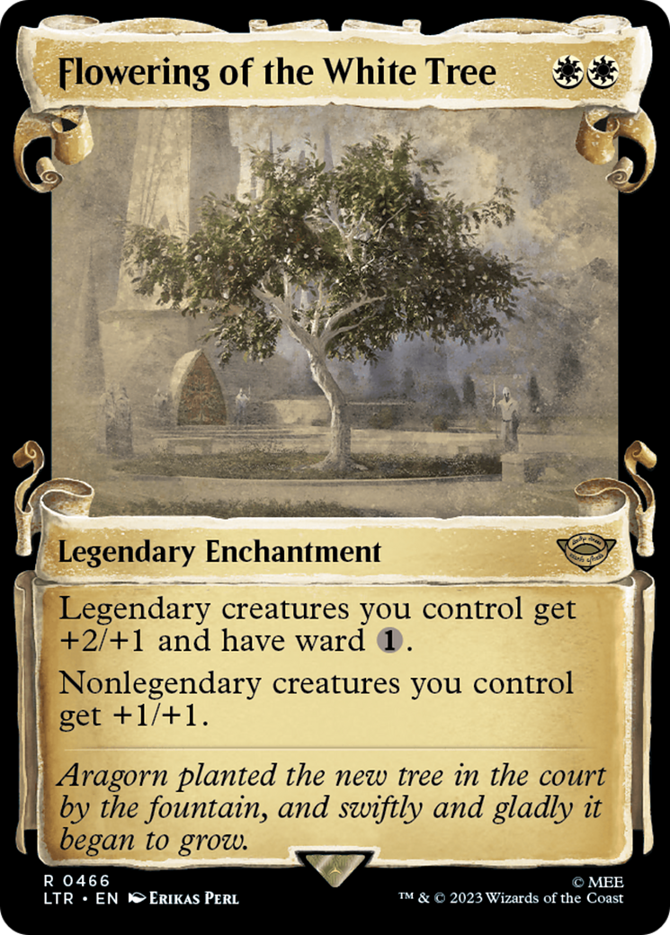 Flowering of the White Tree [The Lord of the Rings: Tales of Middle-Earth Showcase Scrolls] | Event Horizon Hobbies CA