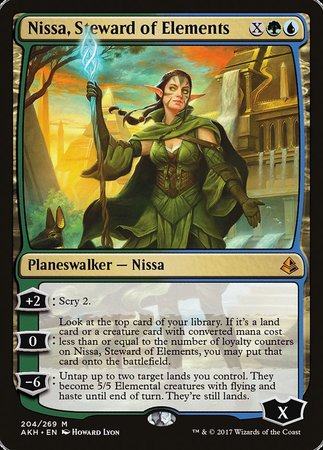 Nissa, Steward of Elements [Amonkhet] | Event Horizon Hobbies CA