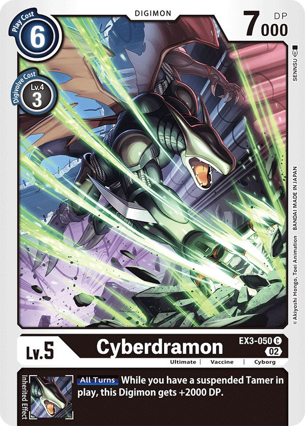 Cyberdramon [EX3-050] [Draconic Roar] | Event Horizon Hobbies CA