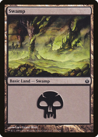 Swamp (151) [Mirrodin Besieged] | Event Horizon Hobbies CA