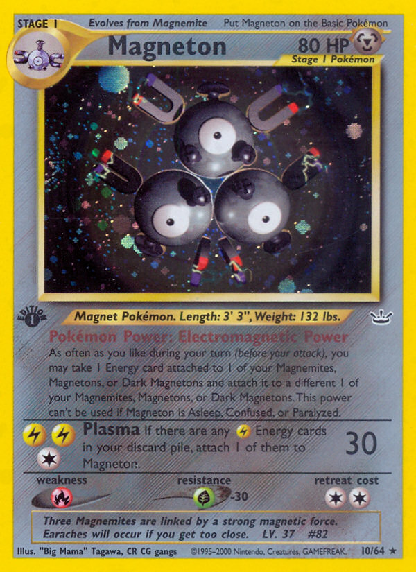 Magneton (10/64) [Neo Revelation 1st Edition] | Event Horizon Hobbies CA