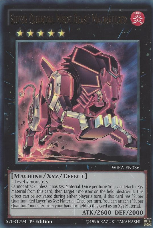 Super Quantal Mech Beast Magnaliger [WIRA-EN036] Ultra Rare | Event Horizon Hobbies CA