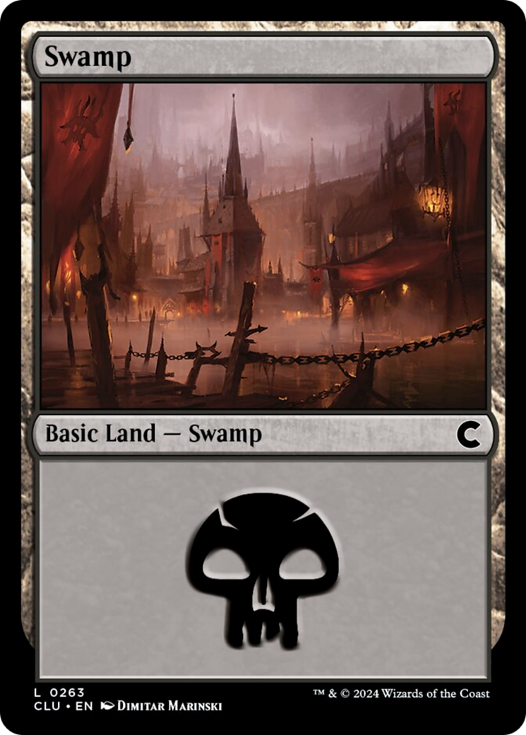 Swamp (0263) [Ravnica: Clue Edition] | Event Horizon Hobbies CA