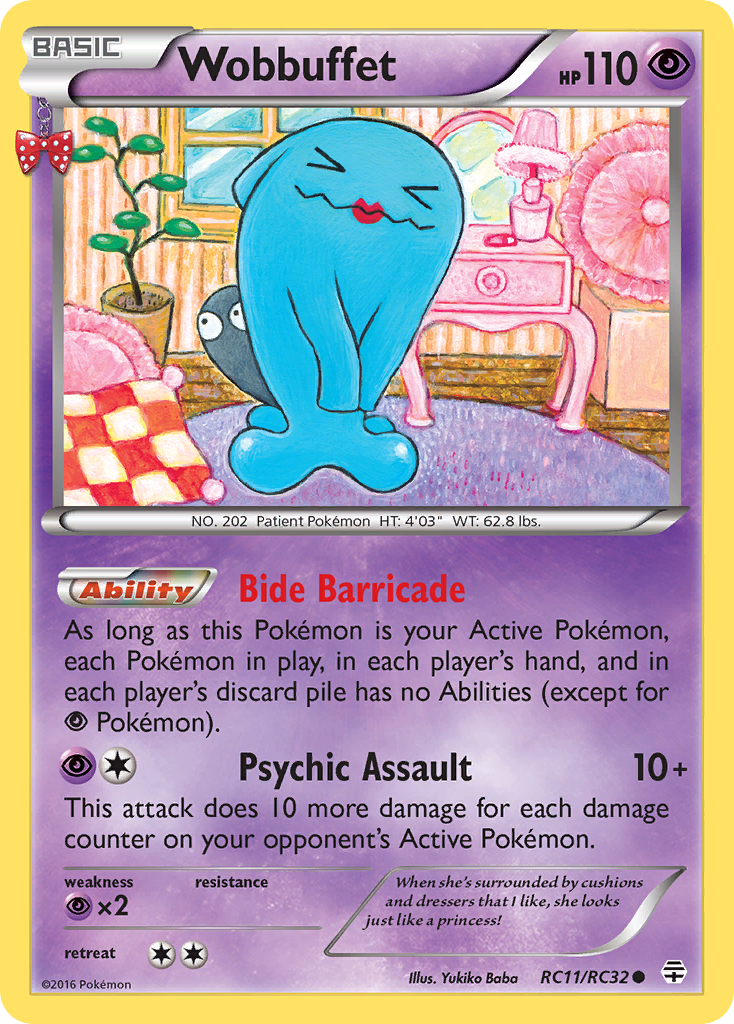 Wobbuffet (RC11/RC32) [XY: Generations] | Event Horizon Hobbies CA