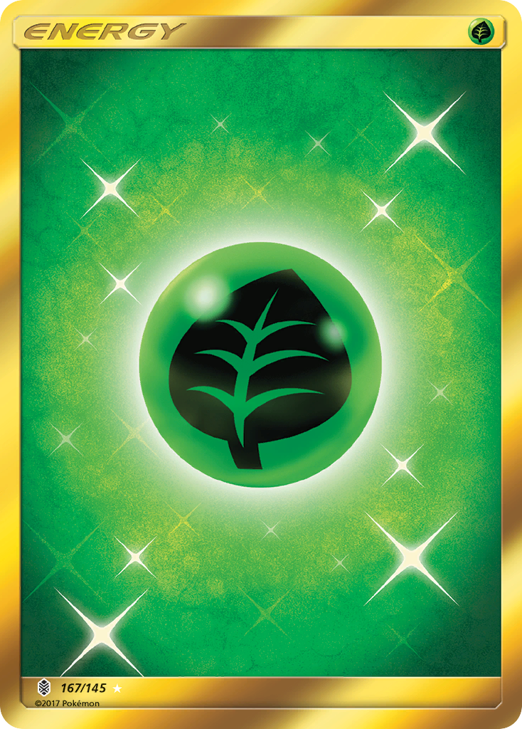 Grass Energy (167/145) [Sun & Moon: Guardians Rising] | Event Horizon Hobbies CA