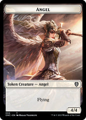 Soldier (007) // Angel Double-Sided Token [Phyrexia: All Will Be One Commander Tokens] | Event Horizon Hobbies CA