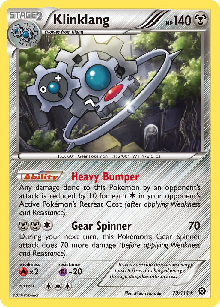 Klinklang (73/114) [XY: Steam Siege] | Event Horizon Hobbies CA