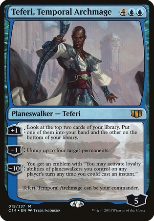 Teferi, Temporal Archmage (Commander 2014) [Commander 2014 Oversized]