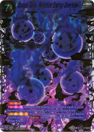 Dragon Balls, Negative Energy Overflow (BT8-137) [Malicious Machinations] | Event Horizon Hobbies CA