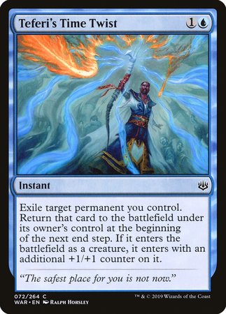 Teferi's Time Twist [War of the Spark] | Event Horizon Hobbies CA