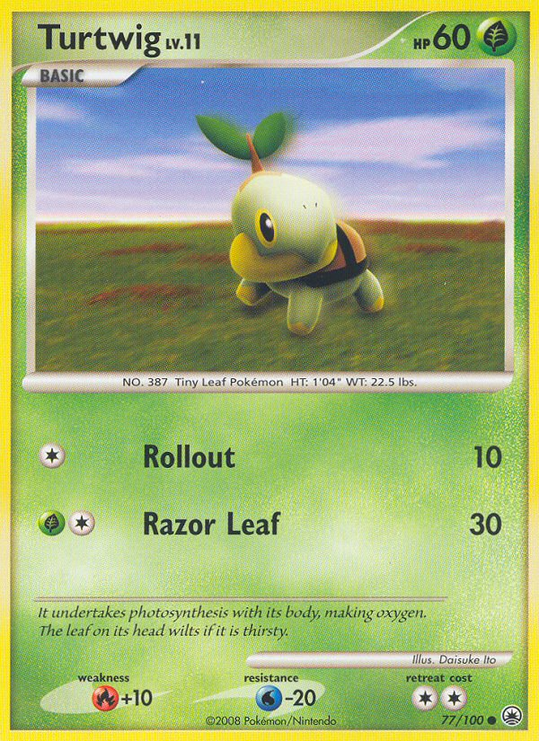 Turtwig (77/100) [Diamond & Pearl: Majestic Dawn] | Event Horizon Hobbies CA