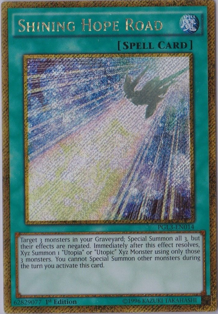 Shining Hope Road [PGL3-EN014] Gold Secret Rare | Event Horizon Hobbies CA