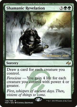 Shamanic Revelation [Fate Reforged Promos] | Event Horizon Hobbies CA