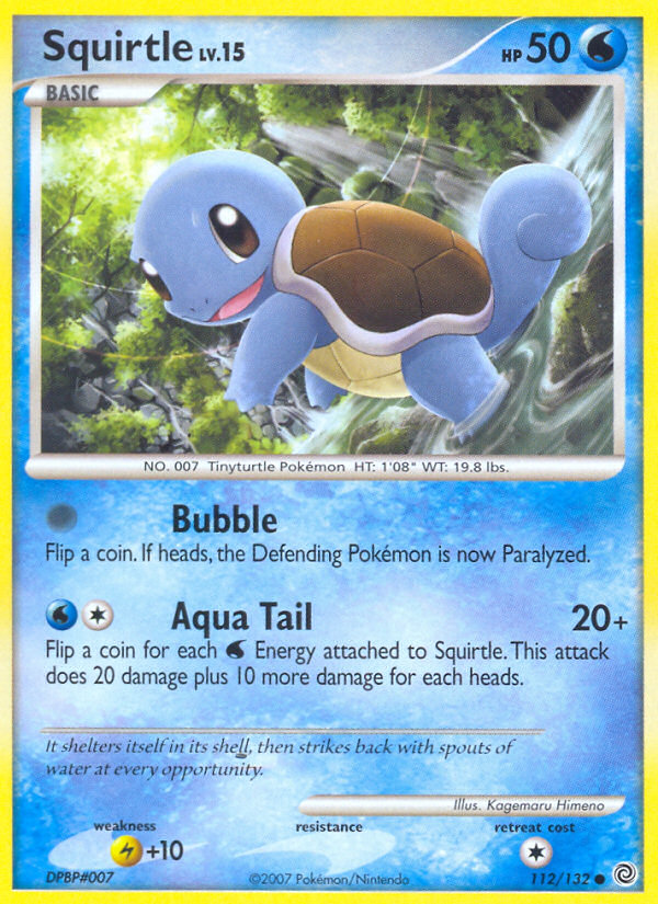 Squirtle (112/132) [Diamond & Pearl: Secret Wonders] | Event Horizon Hobbies CA