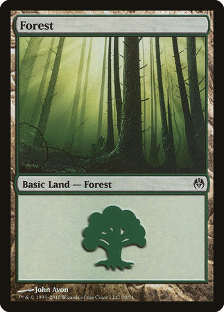 Forest (70) [Duel Decks: Phyrexia vs. the Coalition] | Event Horizon Hobbies CA