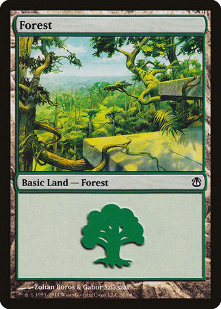 Forest (38) [Duel Decks: Ajani vs. Nicol Bolas] | Event Horizon Hobbies CA