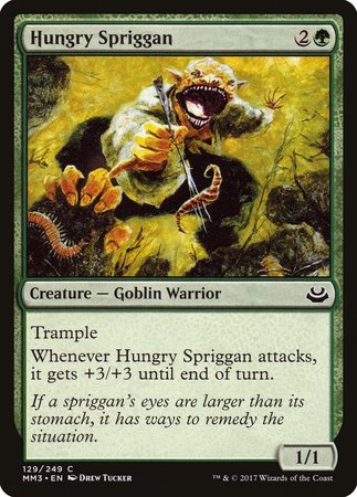 Hungry Spriggan [Modern Masters 2017] | Event Horizon Hobbies CA