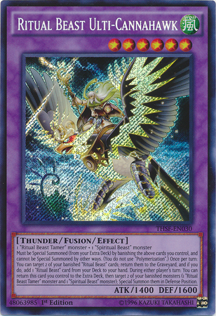 Ritual Beast Ulti-Cannahawk [THSF-EN030] Secret Rare | Event Horizon Hobbies CA