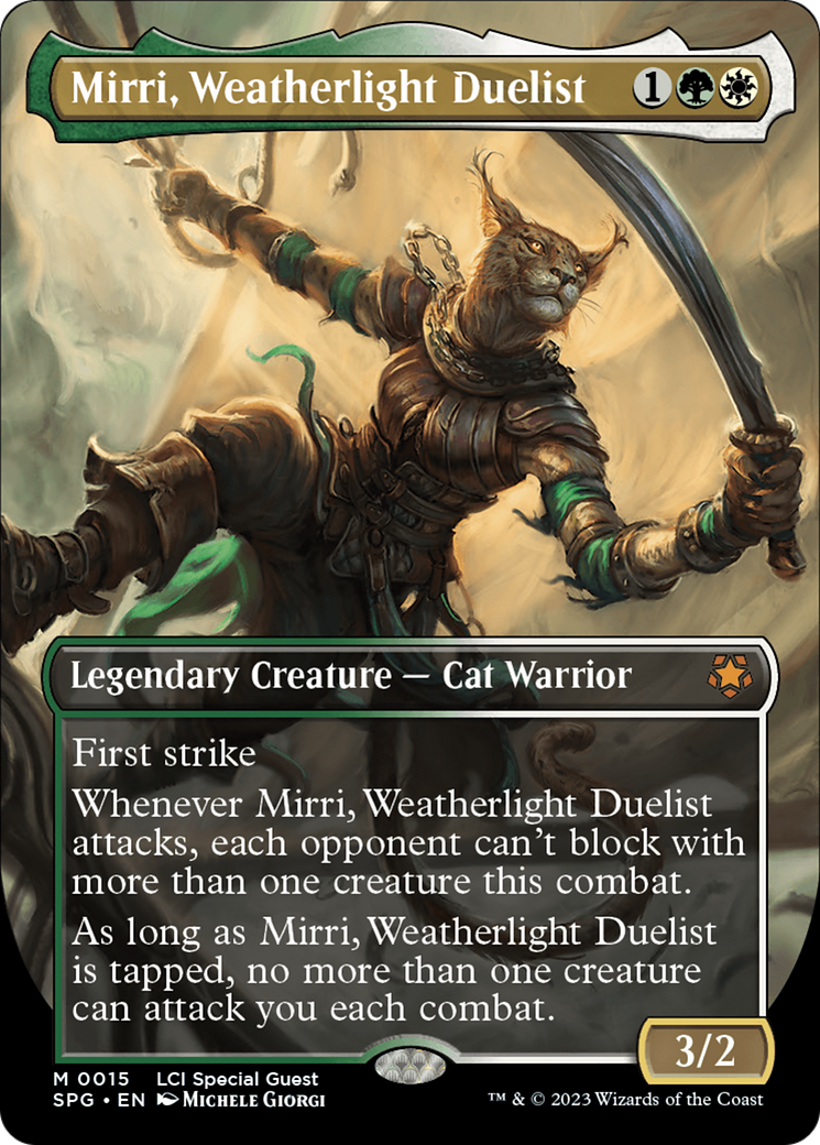 Mirri, Weatherlight Duelist (Borderless) [The Lost Caverns of Ixalan Special Guests] | Event Horizon Hobbies CA